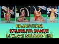 Rajasthani kalbeliya folk dance sudeepthi  nritya sravanthi