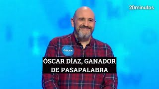 Entrevista a Óscar Díaz, ganador del bote de PASAPALABRA