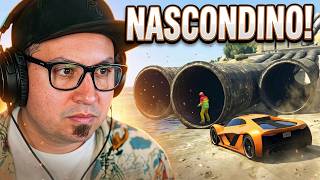 NASCONDINO in TUTTA LA MAPPA contro i MIEI AMICI su GTA5!!