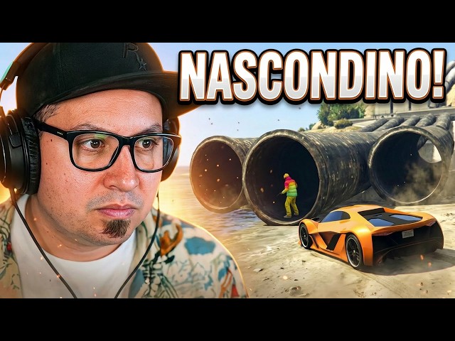 NASCONDINO in TUTTA LA MAPPA contro i MIEI AMICI su GTA5!!