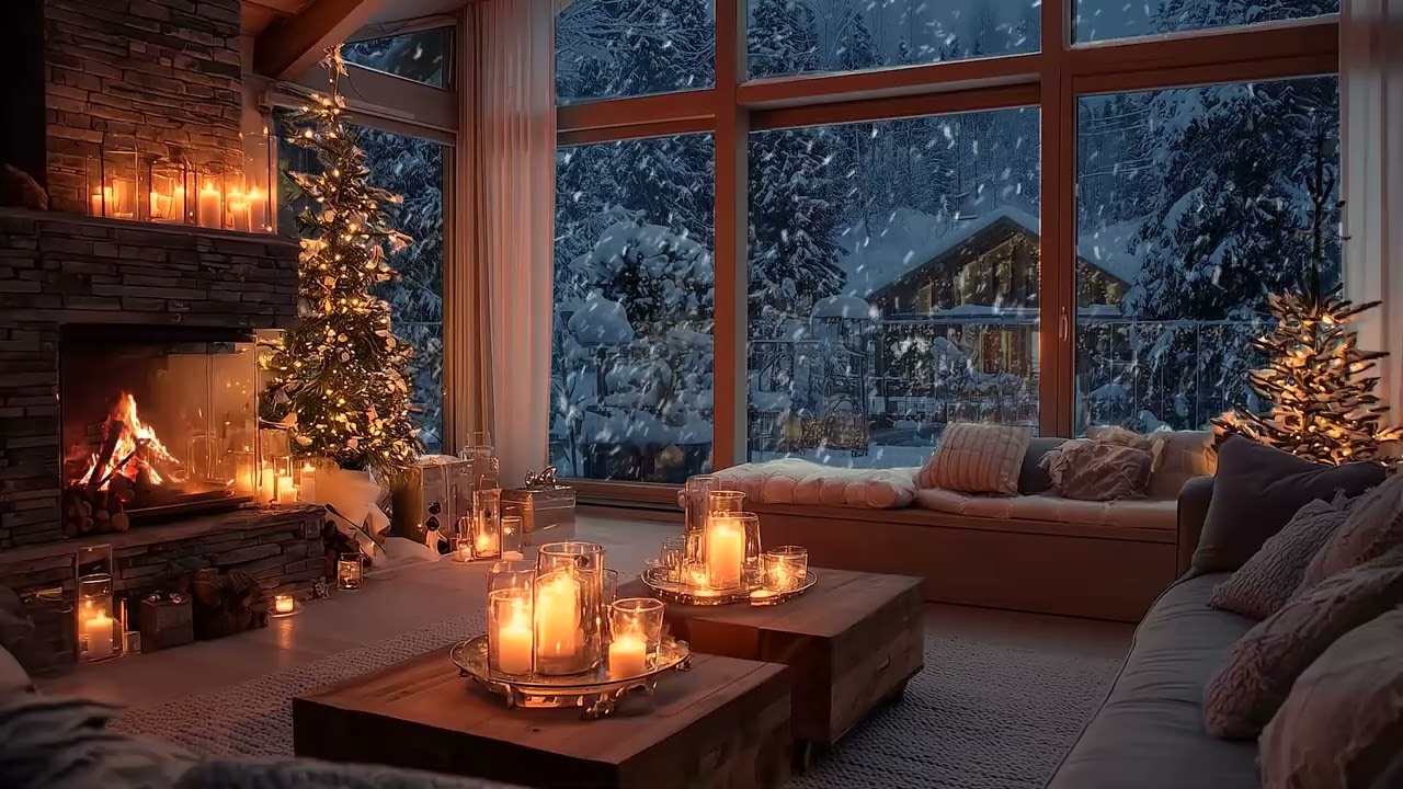 Christmas Dusk Piano Atmosphere – Soft Harmonies for Sleep and Serenity