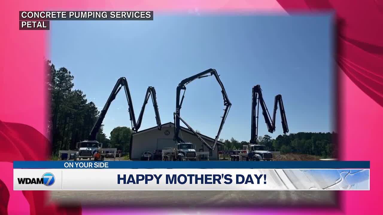 Happy Mother's Day display in Petal