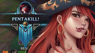 MISS FORTUNE IS NOW OP!! (PENTAKILL)