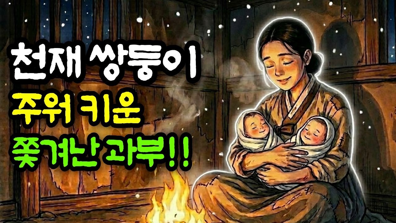 버려진 천재 쌍둥이를 주워 키운 쫓겨난 과부
