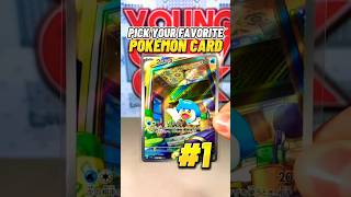 ARE THESE JAPANESE POKEMON CARDS BETTER THAN ENGLISH 😳😳 PICK YOUR FAVORITE POKEMON CARD #SHORTS