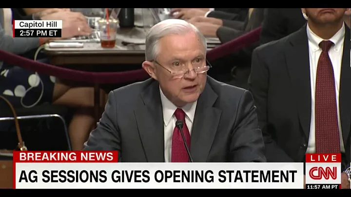 Jeff Sessions: Suggesting He Colluded With Russia an 'Appalling and Detestable Lie'