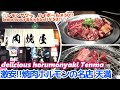 【せんべろ 激安 激旨 焼肉ホルモン】天満肉焼屋 TENMA NIKUYAKIYA street food japan grilled horumone yakiniku 西成 大阪 やまき せんべろ