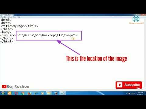 CLASS 10|COMPUTER PRACTICAL|HOW TO INSERT IMAGE IN HTML|SEBA|HSLC| EASY ...