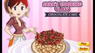 CHOCOLATE CAKE Sara's Cooking Class Video Game Walkthrough screenshot 4