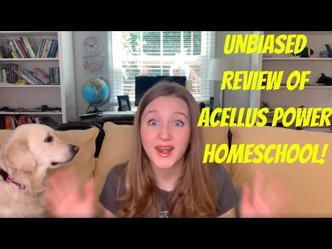 UNBIASED review of Acellus Power Homeschool curriculum! PLUS FREE resources below!