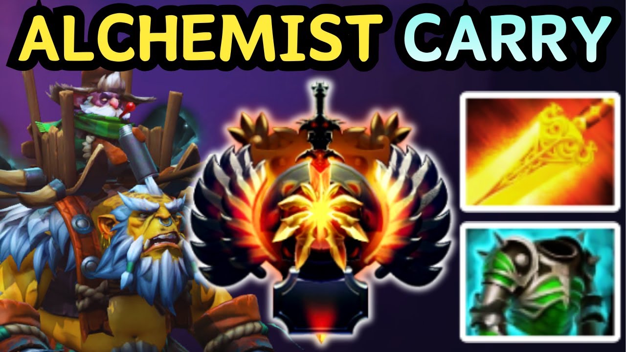 🔥 ALCHEMIST CARRY GAMEPLAY | RICH TOO FAST 🔥 DOTA 2 SAFELANE