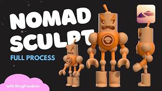 Nomad Sculpt Full Process with Drugfreedave screenshot 4