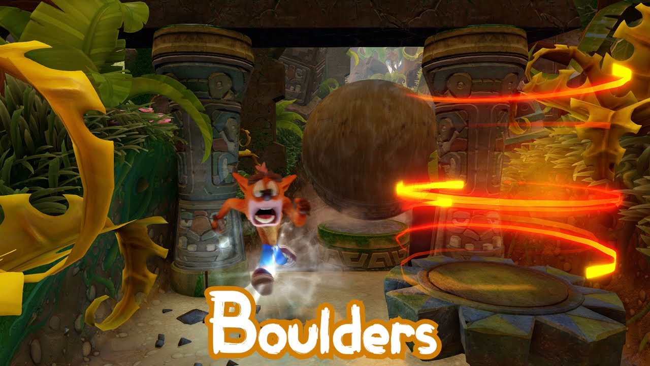 Crash Bandicoot N Sane Trilogy Crash Bandicoot All Boxes Boulders YouTube