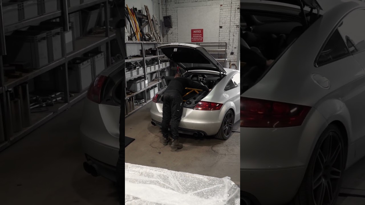 Fitting A K-Brace To An Audi TT MK2 8J | BAF Motorsport