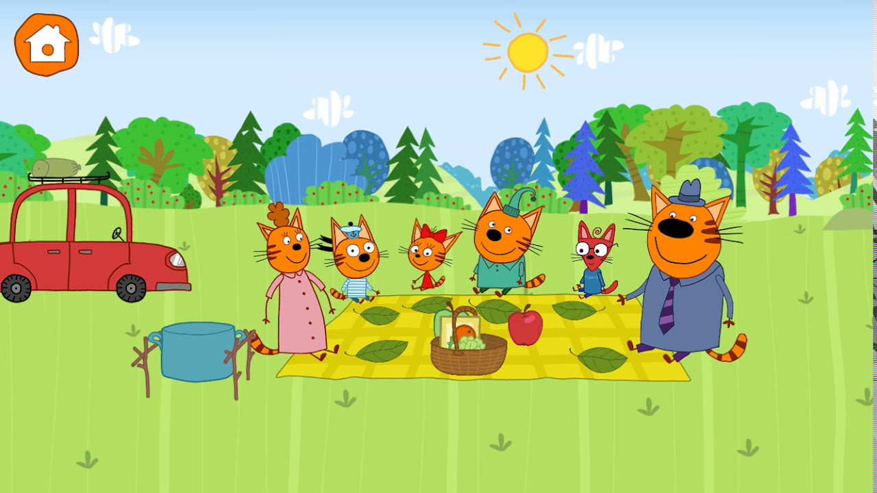 Giochiperbambini Appperbambini Kid E Cats Dolci Gattini Kid E Cats Picnic Kid E Cats In Italiano Youtube