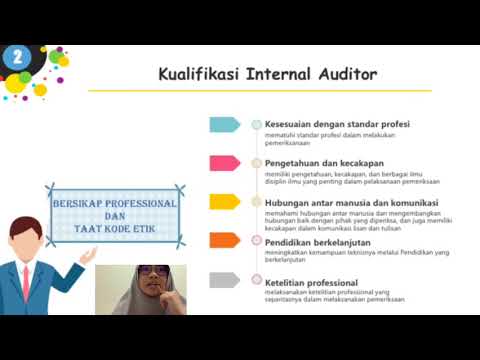 Video: Apakah auditor internal harus memiliki kualifikasi?