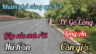 Khám Phá.Đường Đi.TP Gò Công.Long An.Huyện Cần Giờ.