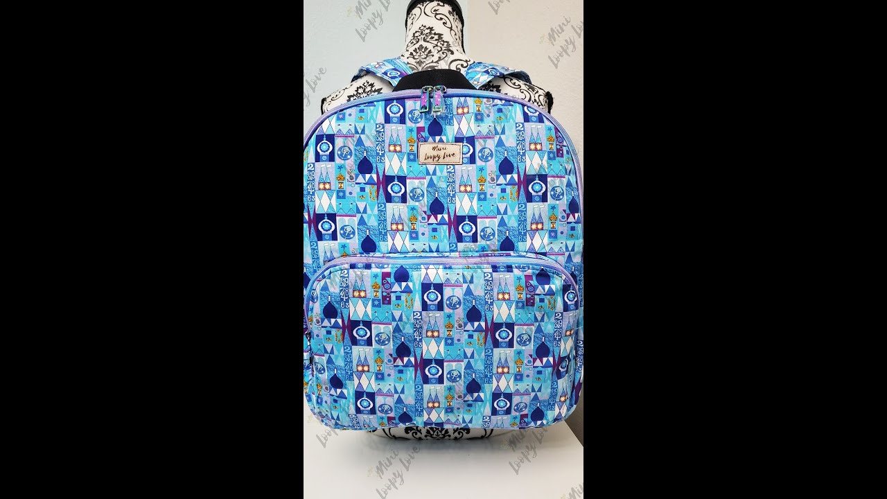 Elina Backpacks (2 Sizes) PDF Sewing Pattern, school backpack pattern