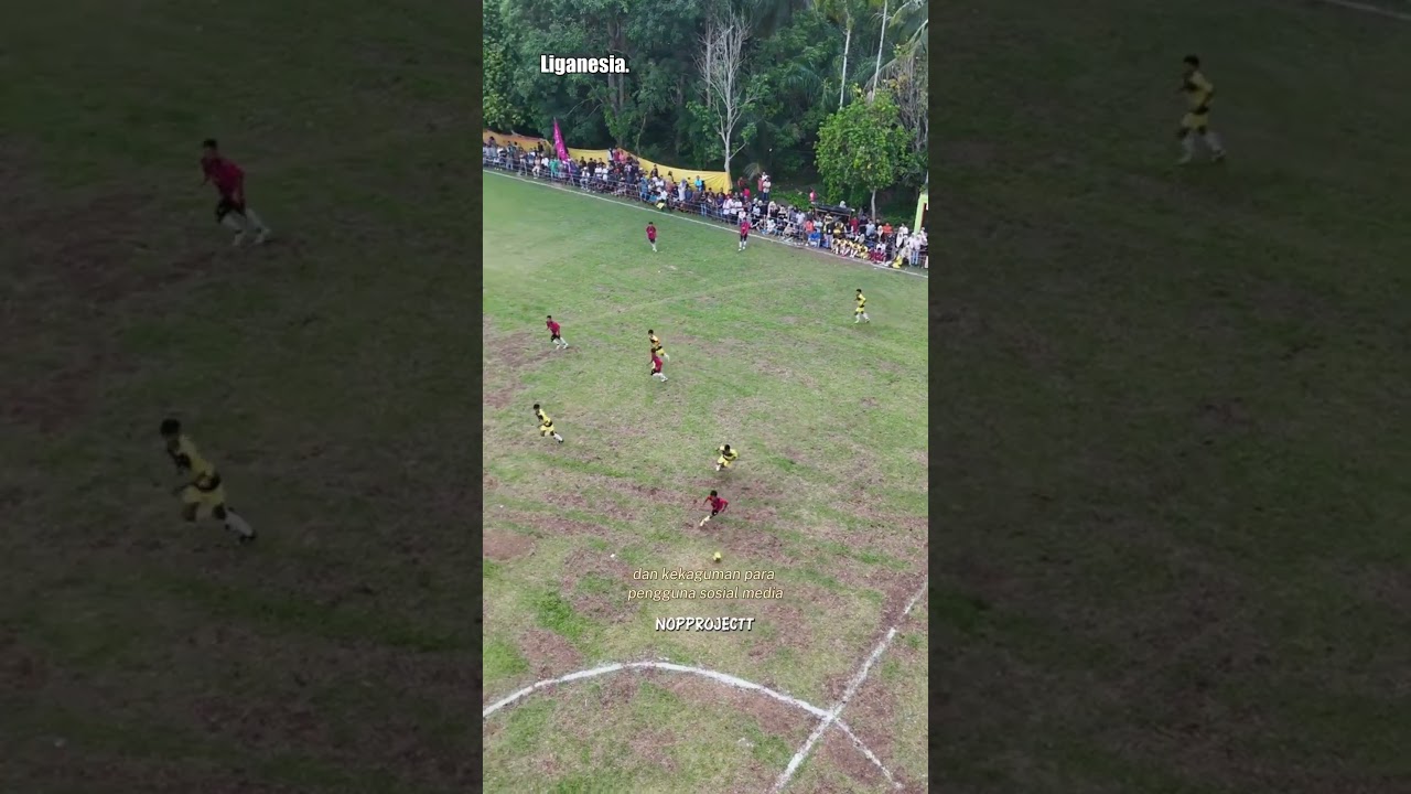 Pertandingan tarkam tapi seperti tim eropa dengan serangan tiki taka berkelas