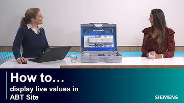 How to display live values in ABT Site