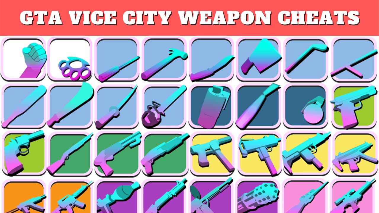 Weapons and Tools - GTA: Vice City Guide - IGN