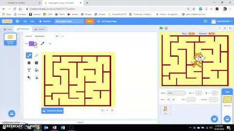 Scratch Maze Tutorial 1   Backdrop Maze design