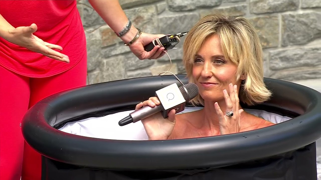 Sharper Image Portable Cold Plunge Ice Bath on QVC