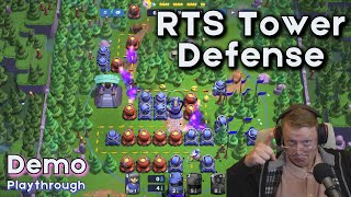 Exclusive Cute & Cozy Real Time Strategy Tactical Tower Defense - Indie Game Demo Gameplay: Spires Of Morosith Details