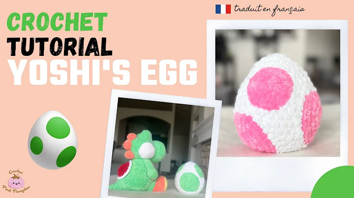 Learn to Crochet Yoshi's EGG with Free Pattern! #yoshi