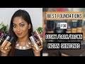 Best FOUNDATIONS for  DUSKY/DARK/BROWN INDIAN Skin tones Available in India ✨ | AFFORDABLE |