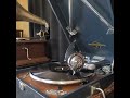 岸井 明 ♪唄の世の中♪ 1936年 78rpm record. Columbia Model No G ー 241 phonograph