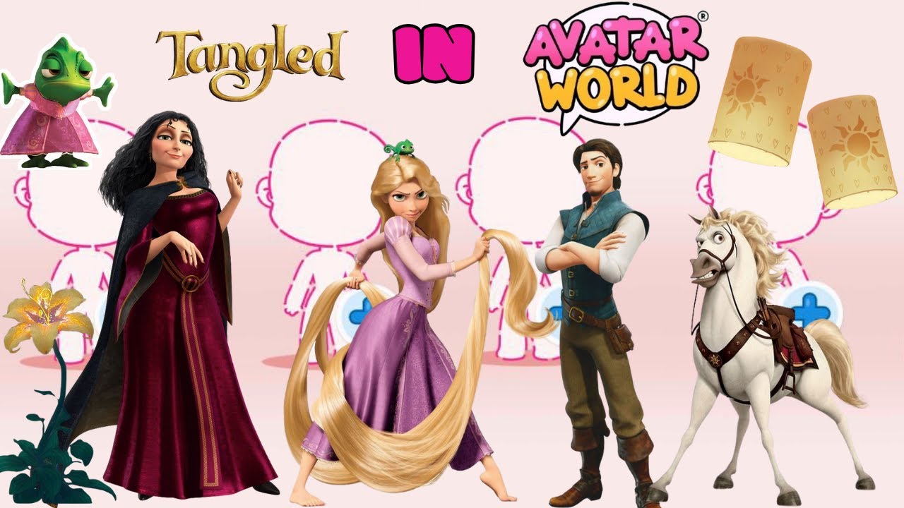 TANGLED IN AVATAR WORLD 😨💥 // AVATAR WORLD // PAZU //DORA - YouTube