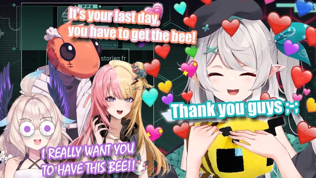 Kotoka, Enna, & IPN tried really hard getting this bee plushie for Pomu in Japan 【NIJISANJI EN】