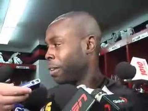 Stampeders WR Ryan Thelwell post-game Labour Day