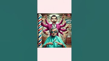 Best Barbershop hairstylist 💈 Mr.Bean #brainrot #mrbean #comedy #animation #memes #aiart