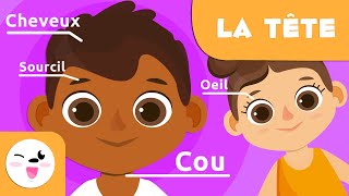 Les parties du corps - La tête - Vocabulaire pour les enfants