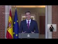 Discurso completo de Pedro Sánchez en el que anunció que sigue como presidente de España