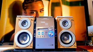 1.1 triệu. Panasonic MD Stereo System SA-PM700MD. Bộ dàn đẹp.