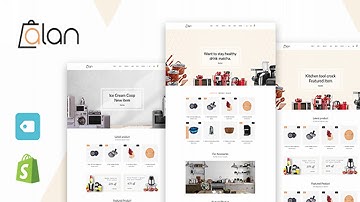 Alan - Kitchen Accessories Shopify Theme | Themeforest Website Templates and Themes