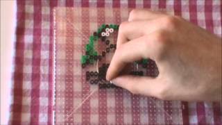 Bügelperlen Vorlage Green Shell Perler Bead