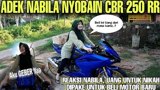 ALFUCOLI PAMER MOTOR BARU KE NABILA, LANGSUNG DI GEBER GEBER GUYS WKWKW