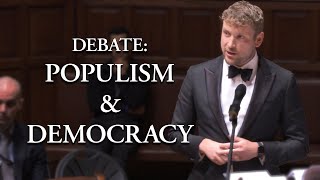Oli Dugmore argues populism is a threat to democracy &amp; the greatest challenge of our times 3/6