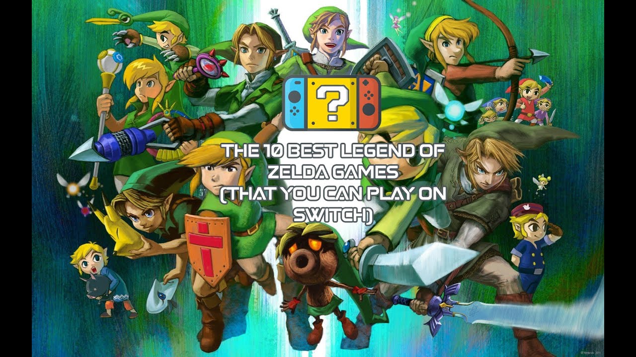 The Best Legend of Zelda Games