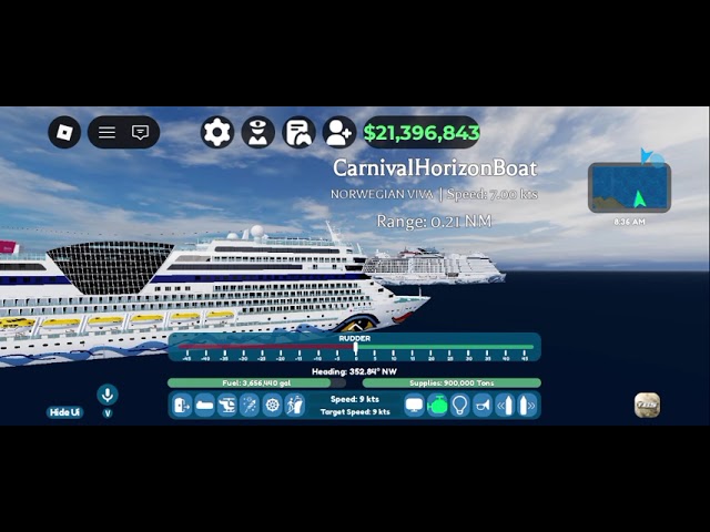 Aida sol vs Norwegian Viva Horn Battle At CSS ft. CarnivalHorizonBoat