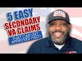 5 EASY Secondary VA Claims That Can Get Approved FAST 5 EASY Secondary VA Claims That Can Get Approved FAST