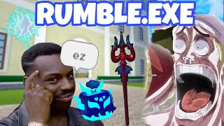 RUMBLE.EXE 💀 (Bloxfruit PVP)