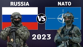Russia vs NATO Military Power Comparison 2023 | NATO vs Russia Military Power 2023