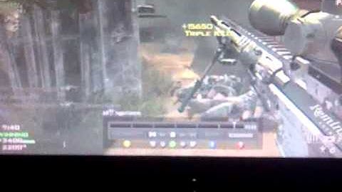 MW3 no-scope kill feed