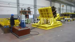 90 Degree Hydraulic Mold Tilting Platform | Die Upender Table 90 Degree Hydraulic Mold Tilting Platform | Die Upender Table