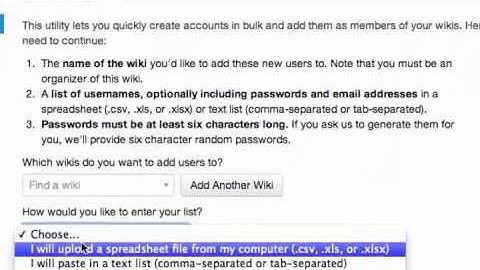 Wikispaces Campus: Adding Users